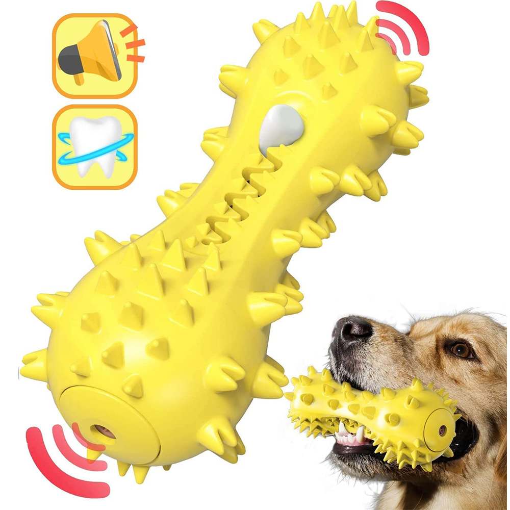 Dog squeezing toy