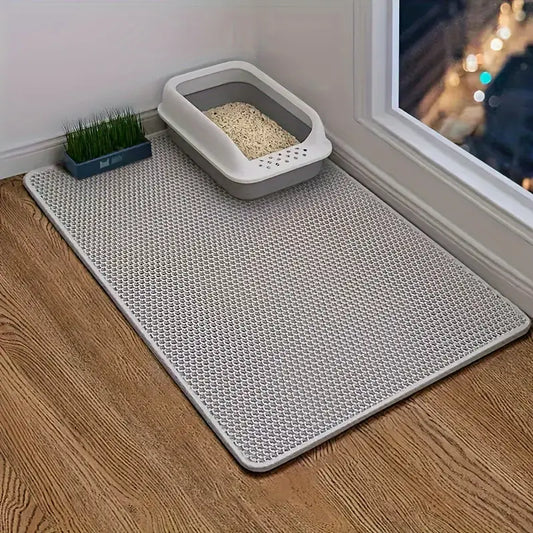 Large Double-Layer Cat Litter Mat
