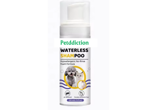 PETDDICTION Pet waterless cleaning shampoo