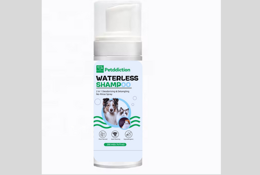 PETDDICTION Pet waterless  organic cleaning shampoo